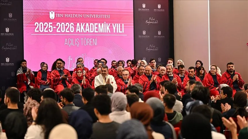 İbn Haldun Üniversitesi 2025-2026 akademik yılı törenle açıldı