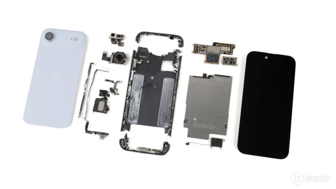 iFixit, ince gövdeli iPhone Air’i parçalarına ayırdı [Video]