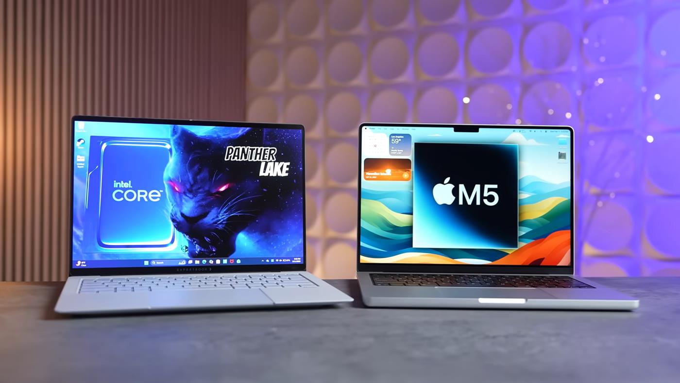 Intel Panther Lake, pil ömründe M5 Macbook Pro'yu yakalıyor!