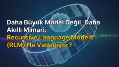 Daha büyük model değil, daha akıllı mimari: Recursive Language Models (RLM) ne vadediyor?
