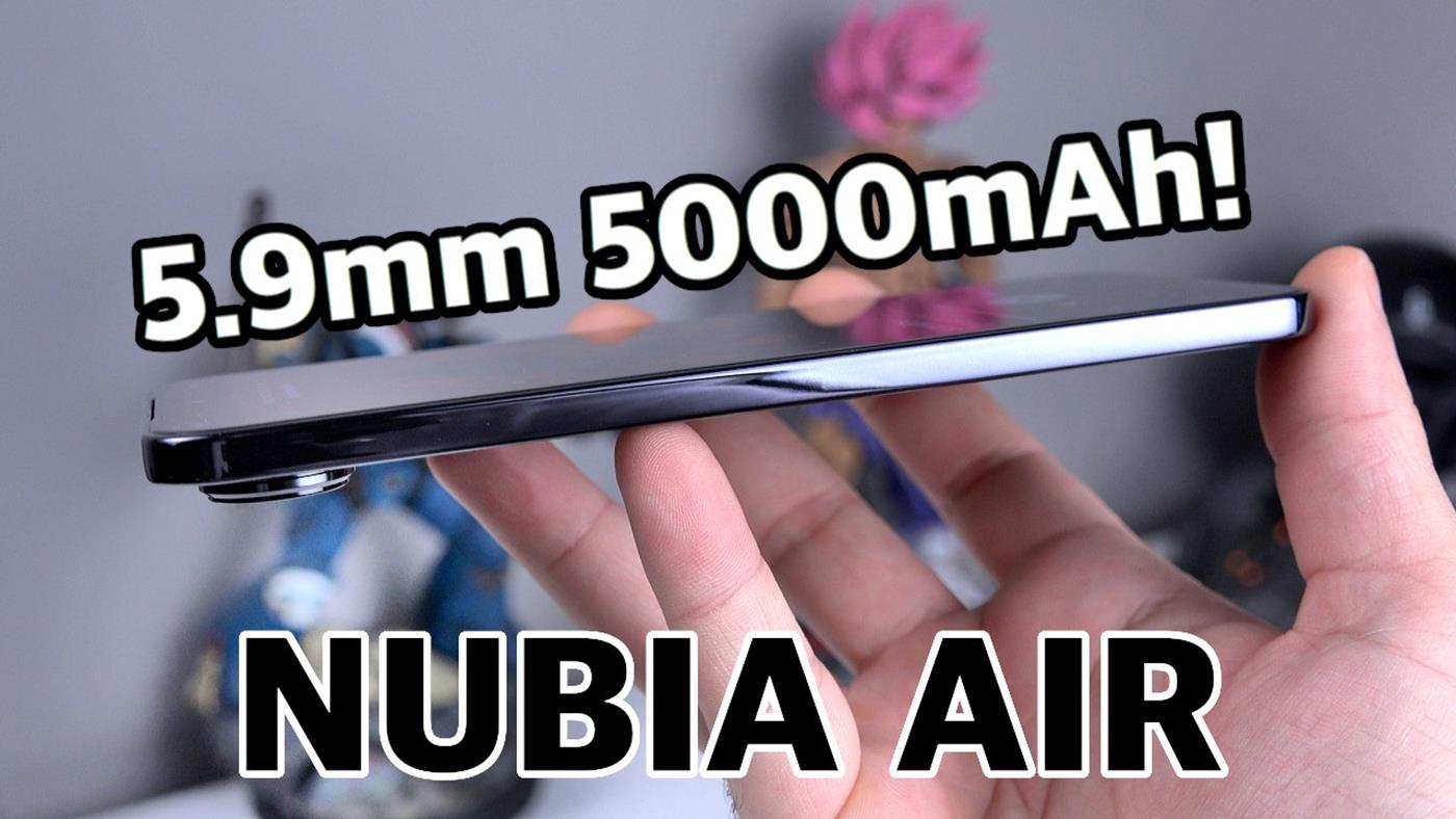 İnce telefon, uygun fiyat "Nubia Air"