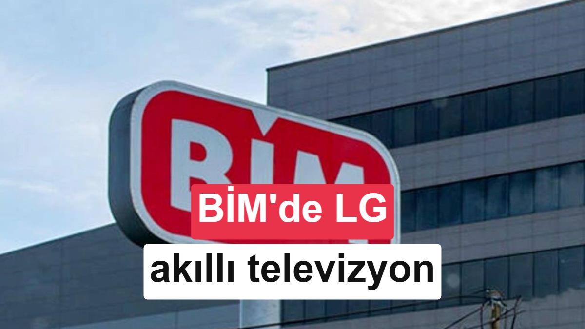 Bim Marketlerde LG Qned Akıllı Televizyonlar Satılacak