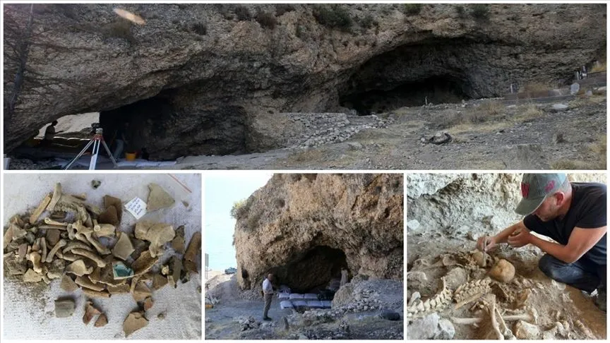 Bitlis'teki Delikli Mağara'da 8 bin yıllık yaşamın izleri gün yüzüne çıkarıldı