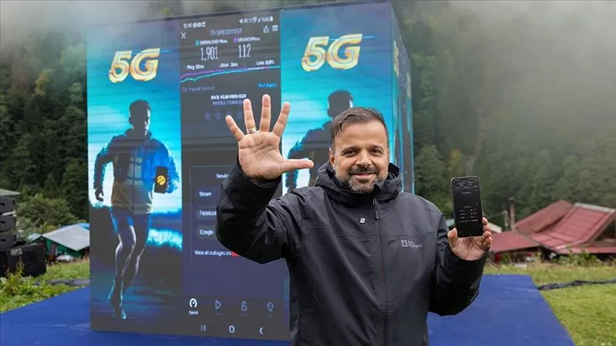 Turkcell, 1250 metre yükseklikte 5G testini başarıyla tamamladı
