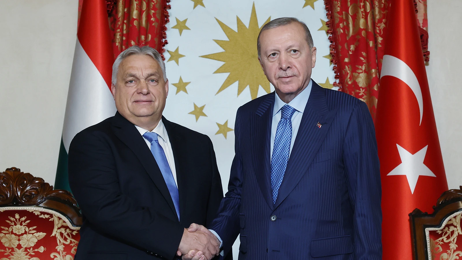 Cumhurbaşkanı Erdoğan, Orban'ı kabul etti