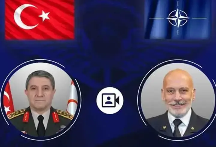 Genelkurmay Başkanı Orgeneral Bayraktaroğlu, NATO Askeri Komite Başkanı Dragone ile görüştü
