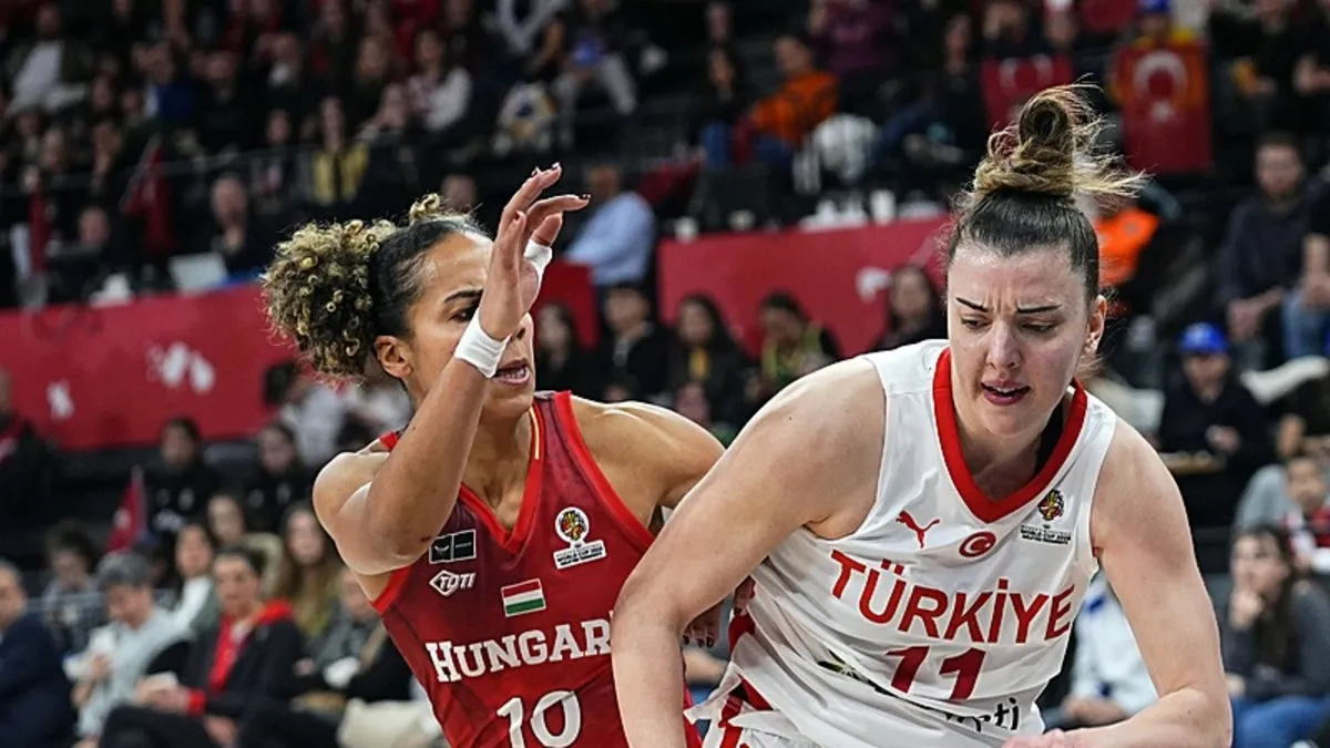 Potanın Perileri son maçında Macaristan'a mağlup oldu!