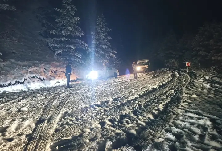 Kastamonu'da nisan karı