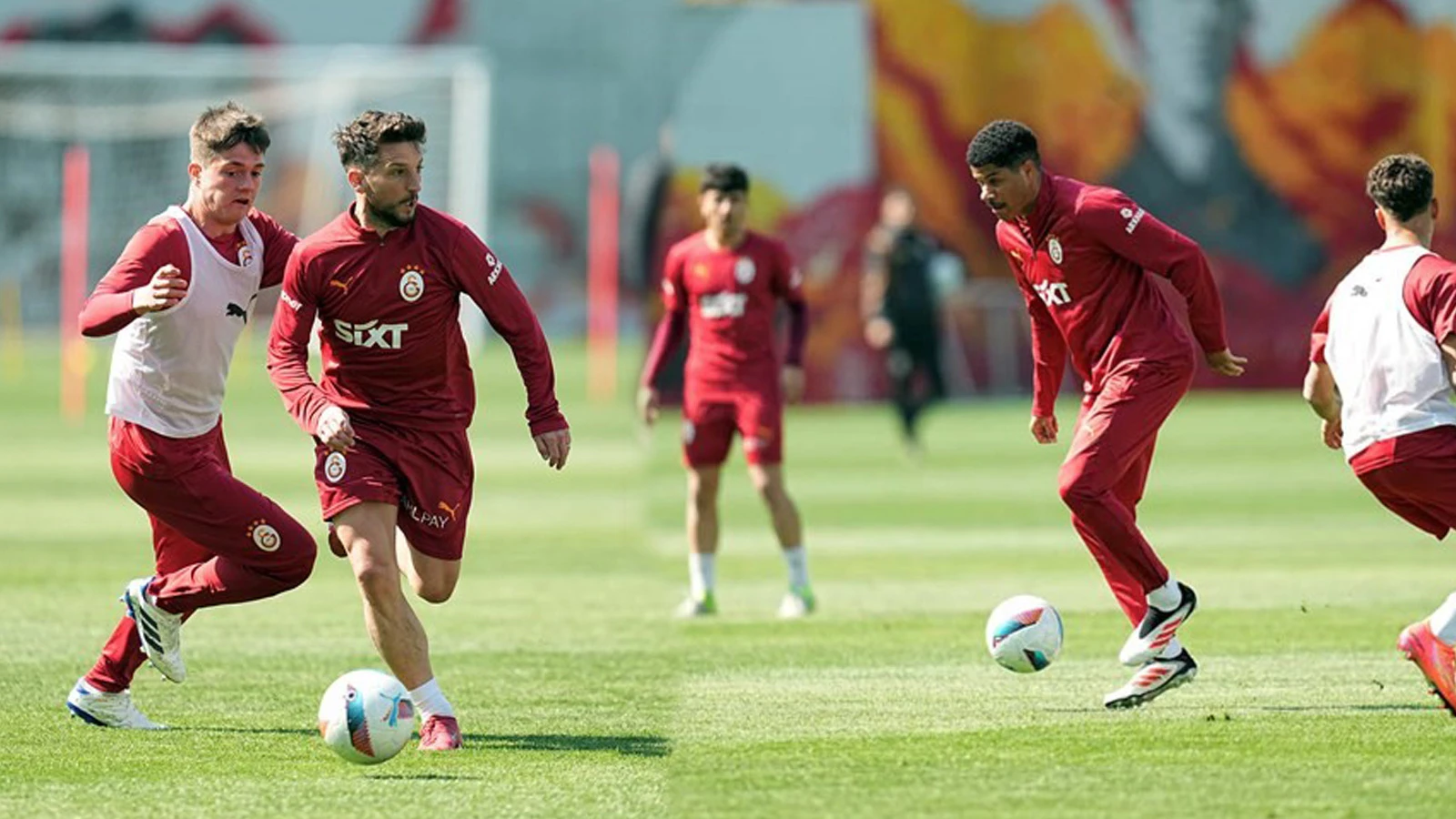 Galatasaray’da Beşiktaş derbisi hazırlıkları sürüyor