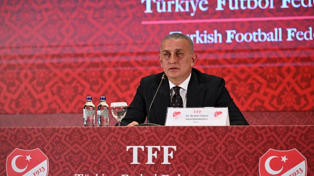 TFF'den İbrahim Hacıosmanoğlu'nun sağlık durumuna ilişkin açıklama