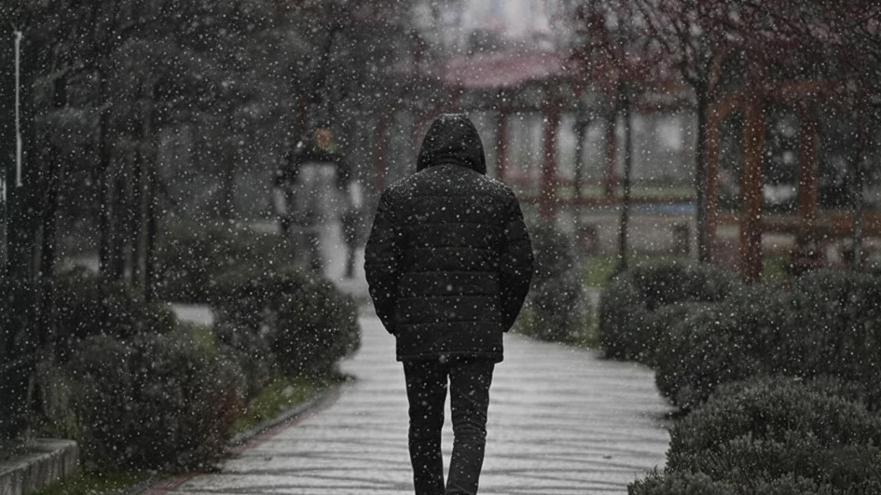 İstanbul'un bazı ilçelerinde kar yağıyor!