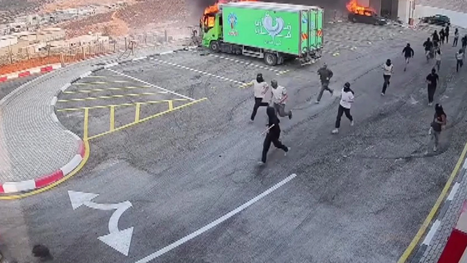 İsraillilerden Batı Şeria'da fabrikaya saldırı! O anlar kamerada