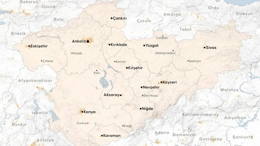 Başkentten güç alan İç Anadolu'nun 13 ilindeki stratejik yatırımlara kapsamlı teşvik