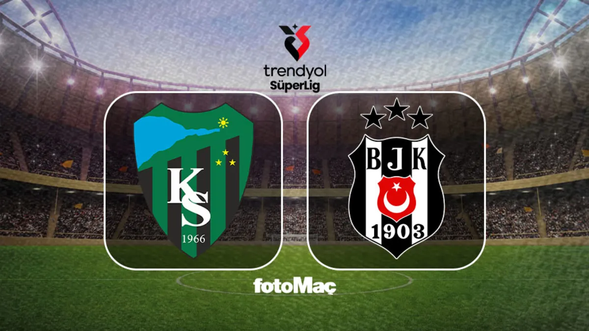 Kocaelispor-Beşiktaş maçı CANLI | Trendyol Süper Lig CANLI MAÇ