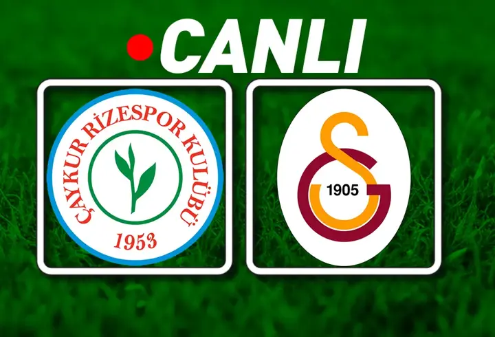 Çaykur Rizespor - Galatasaray maçına doğru! 11'ler belli oldu...