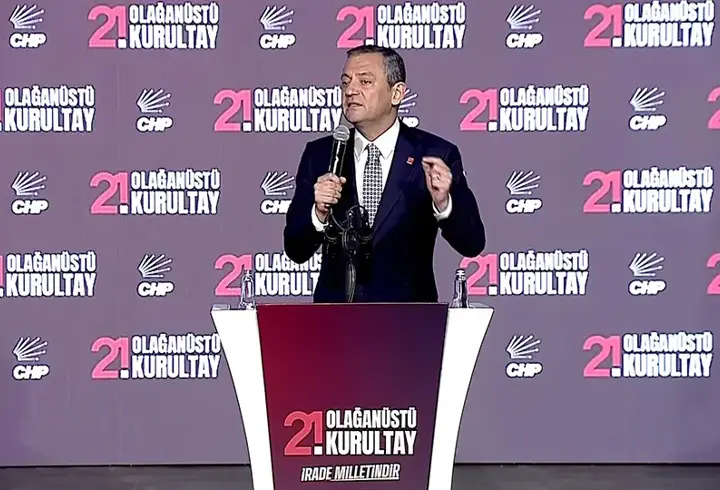 Özgür Özel: CHP'nin ne demek olduğunu göstermek için buradayız