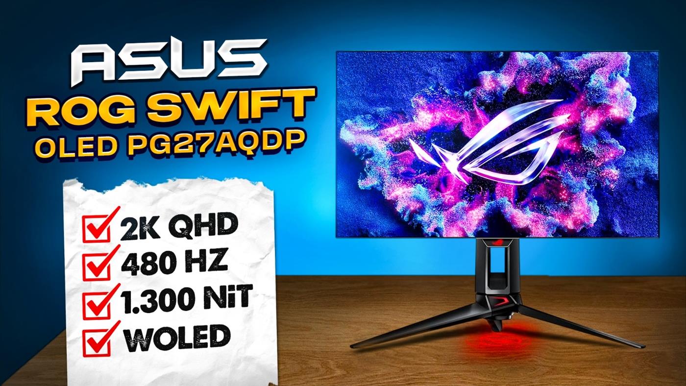 Bir Ekranın En Güzel Hali | Asus ROG Swift OLED PG27AQDP İnceleme