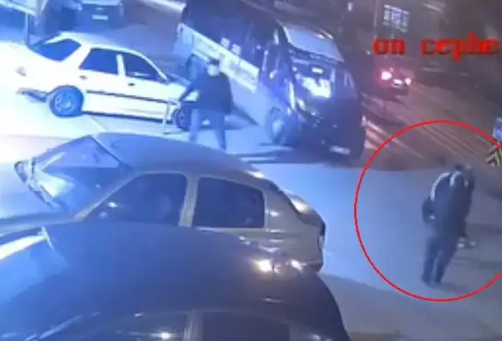 Ankara'da sokakta darp olayının şüphelisi 3 kişi yakalandı; olay anı kamerada