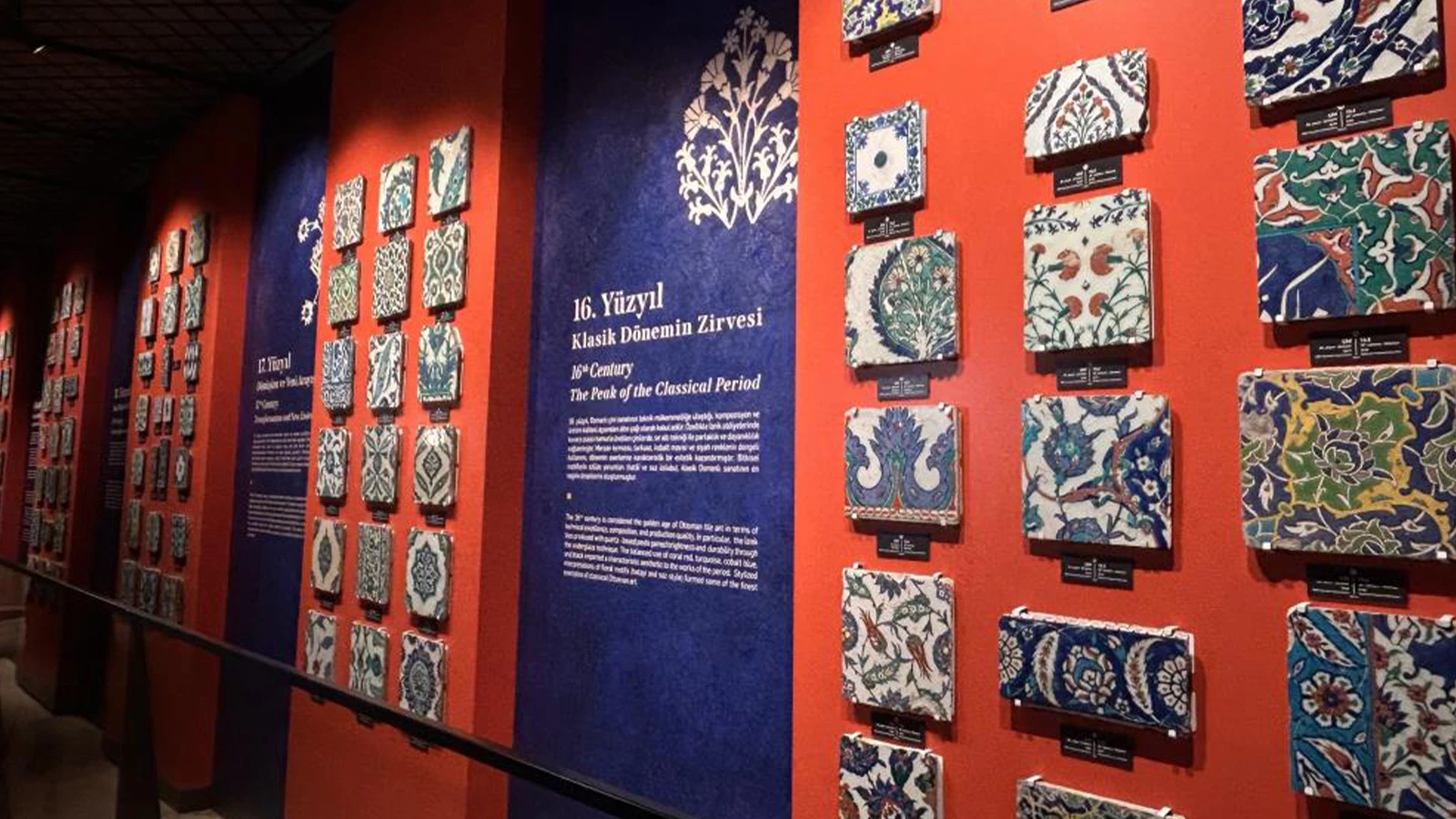Topkapı Sarayı'nda bir ilk: Mabeyn Yolu Çini Sanat Galerisi ziyarete açıldı