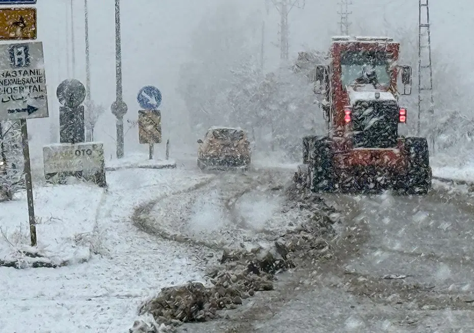 68 ilde sarı alarm. Sıcaklık 7 derece düşüyor, kar başlıyor