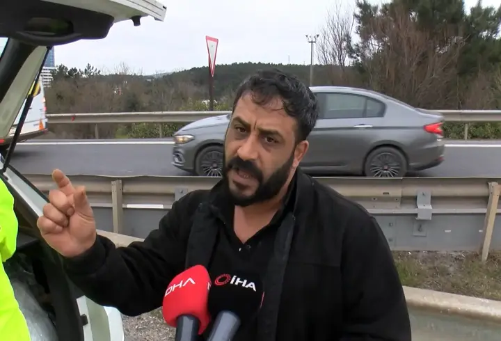 İstanbul- Ümraniye'de dron destekli 'kaynak' denetimi; 9 sürücüye ceza
