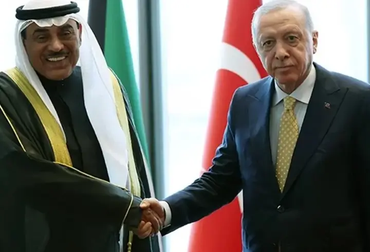 Cumhurbaşkanı Erdoğan, Kuveyt Veliaht Prensi ile görüştü
