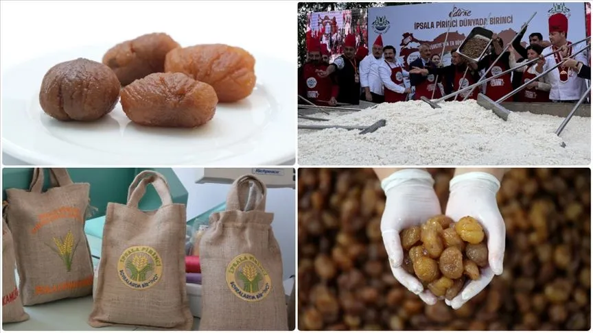 Bursa kestane şekeri ve İpsala pirinci AB'den coğrafi işaret tescili aldı
