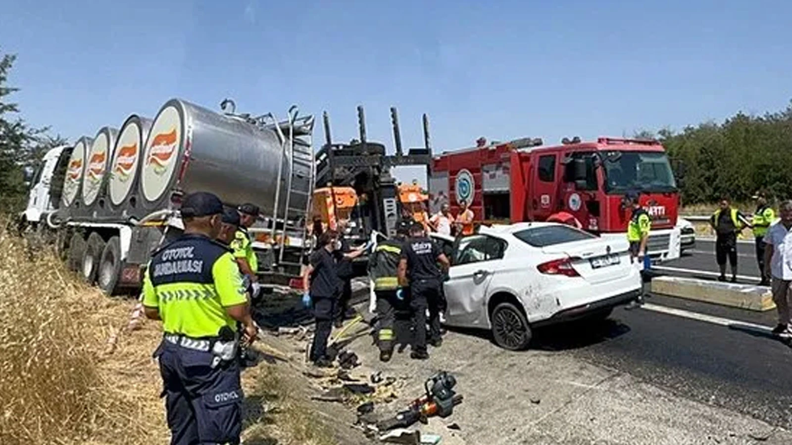 Tekirdağ'da 4 kişinin öldüğü kazada, süt kamyonunun şoförü tutuklandı
