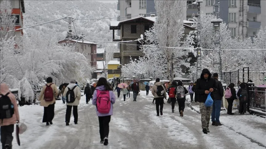 Bitlis'in merkez ve Güroymak ilçesinde eğitime bir gün ara verildi