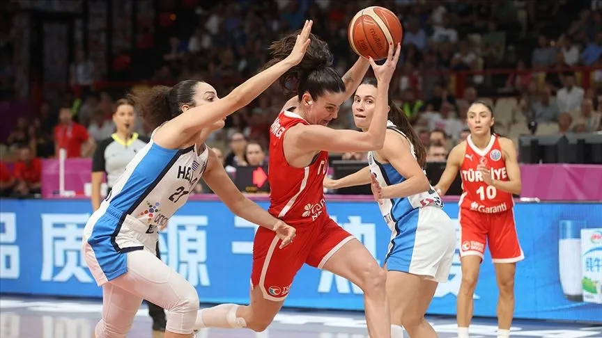A Milli Kadın Basketbol Takımı, Avrupa Şampiyonası'nda çeyrek finalde