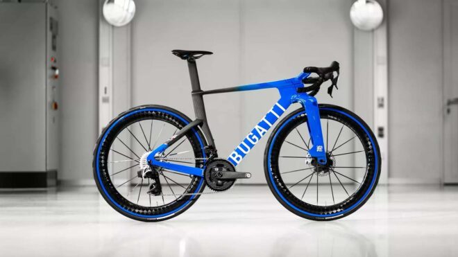Bugatti ve Factor Bikes, 24 bin dolarlık özel bir yarış bisikleti hazırladı