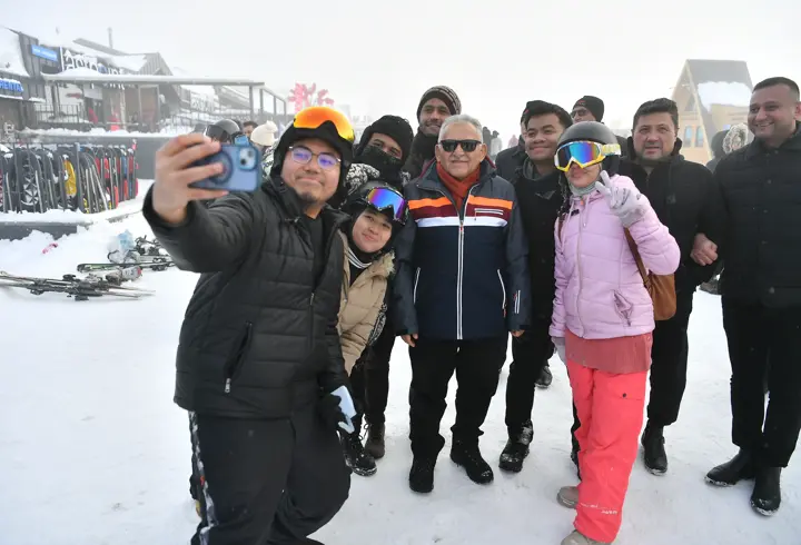 Başkan Büyükkılıç, Erciyes’te vatandaşlar ile bir araya geldi