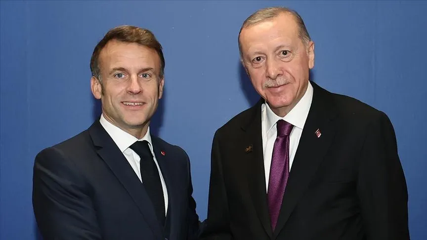 Cumhurbaşkanı Erdoğan, Fransa Cumhurbaşkanı Macron ile telefonda görüştü