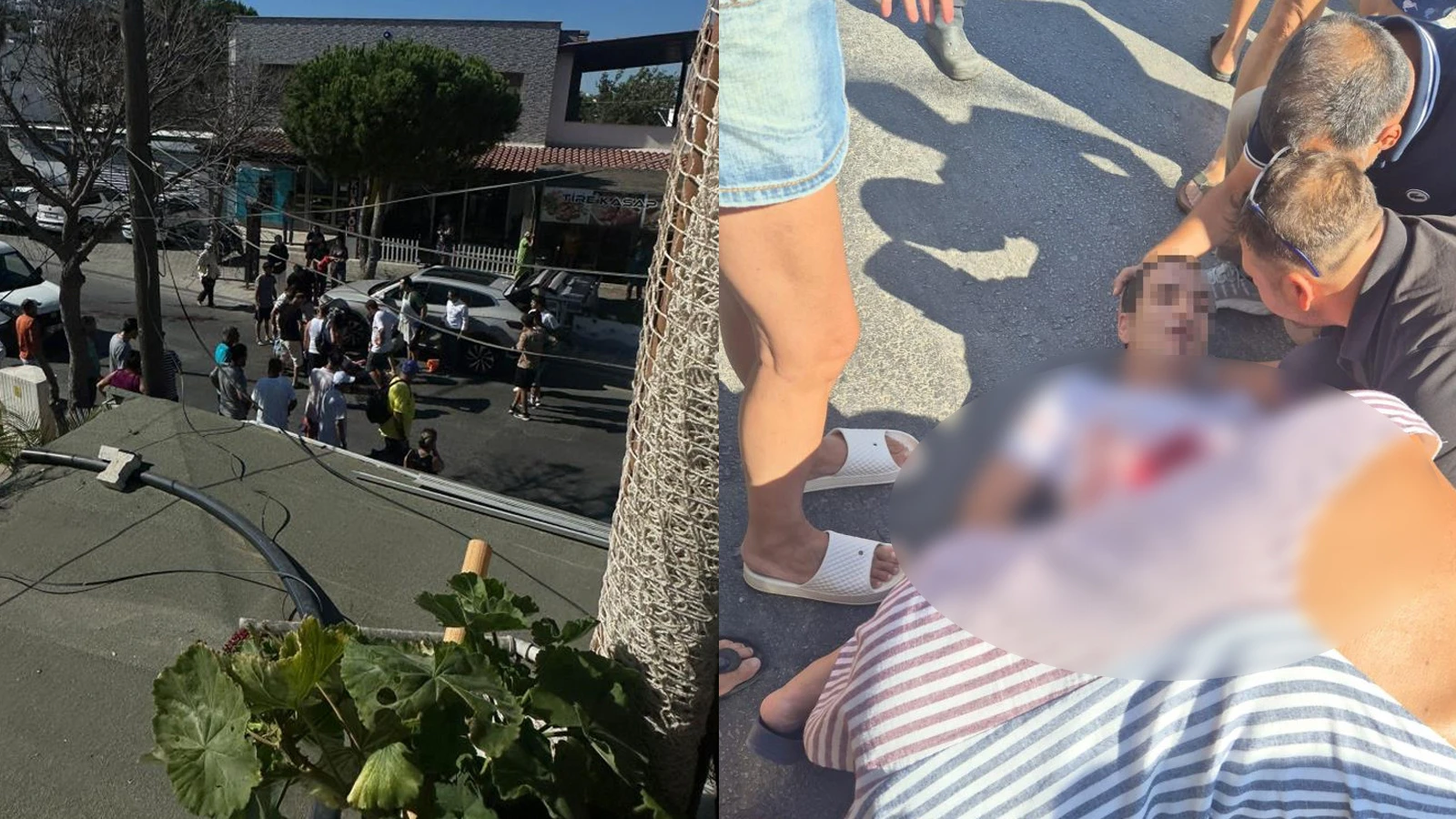 Bodrum'da silahlı 'park' kavgası! Ortalık kan gölüne döndü