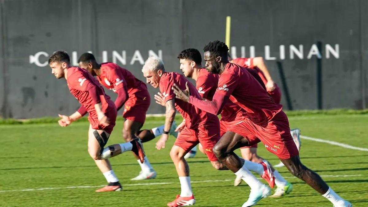 Galatasaray, Alanyaspor maçının hazırlıklarına devam etti