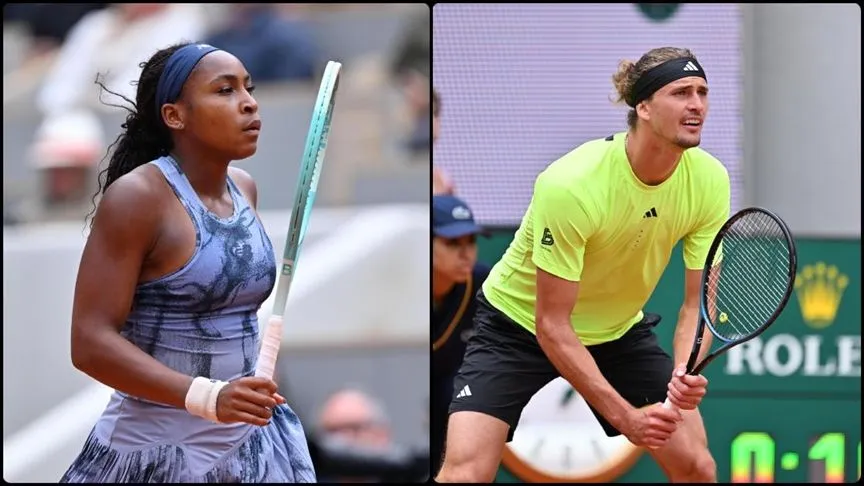 Fransa Açık'ta Gauff ve Zverev ikinci tura çıktı