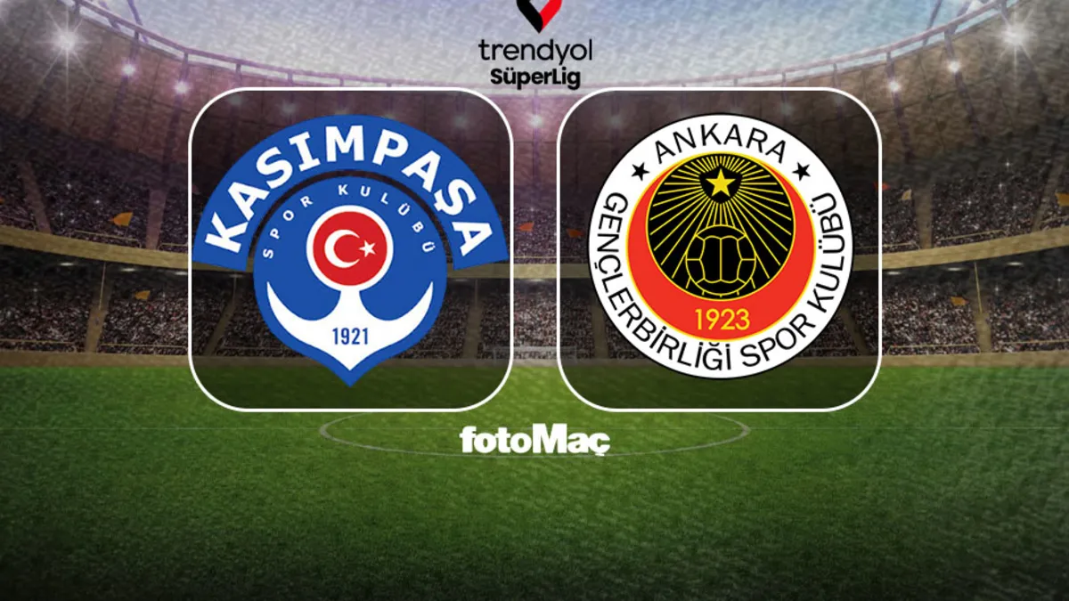 Kasımpaşa-Gençlerbirliği maçı ne zaman, saat kaçta ve hangi kanalda?