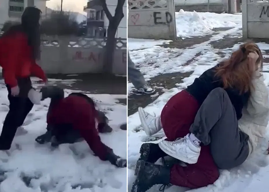Bolu'da akran zorbalığı kamerada. Önce para istediler, sonra parka götürüp dövdüler