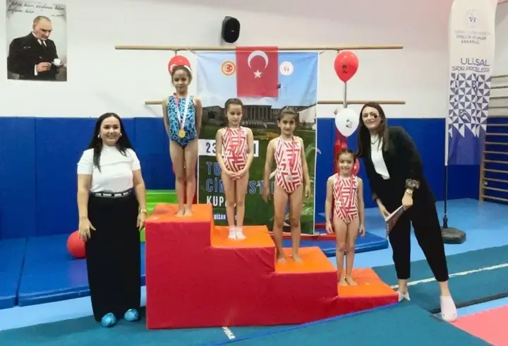 23 Nisan Cimnastik Kupası'nda Heyecanlı Anlar