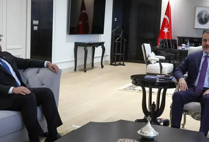 Dışişleri Bakanı Hakan Fidan, Katar Devlet Bakanı Al-Khulaifi ile görüştü