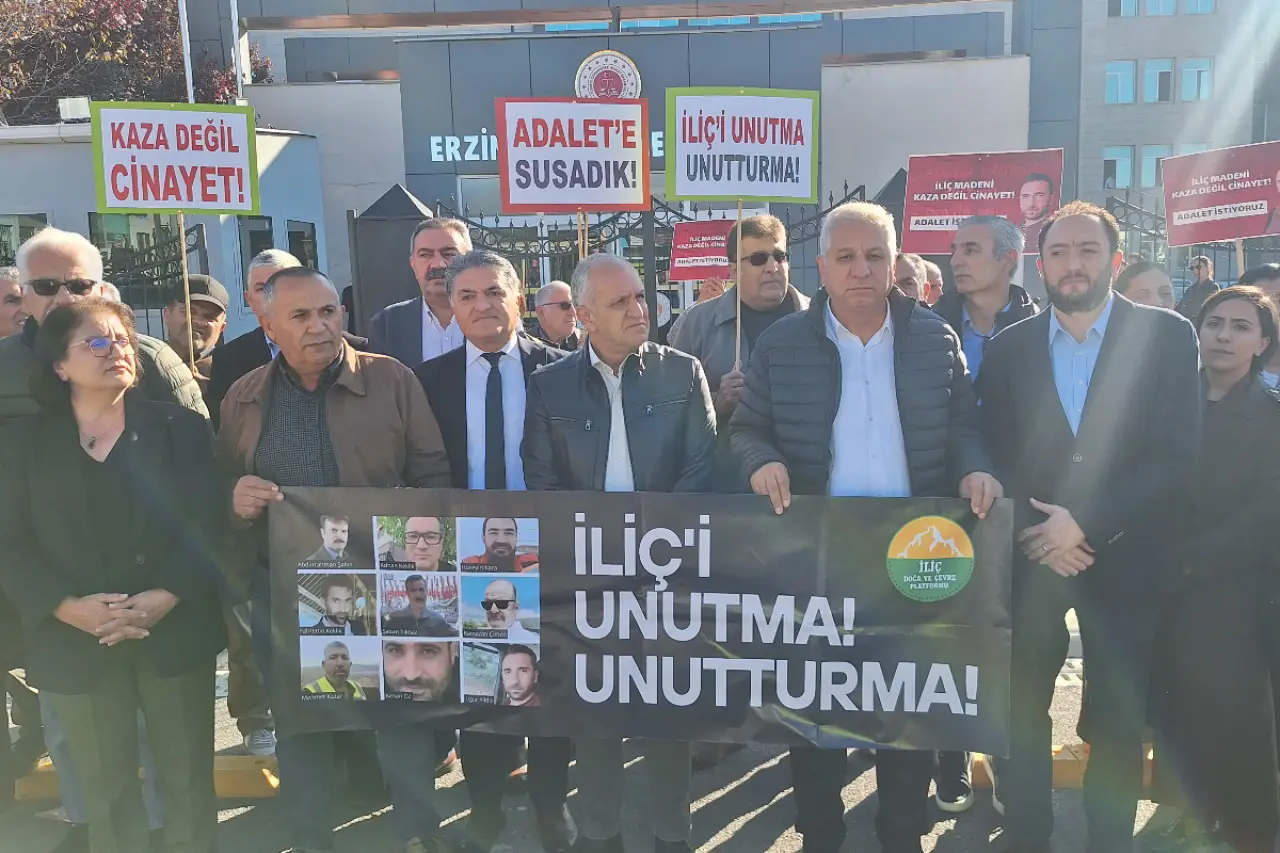 İliç Maden Katliamı Davasında 9'uncu Duruşma: ‘Bir Katliamın Sorumlusu 5 Yıldızlı Oteli İkamet Gösteriyor’