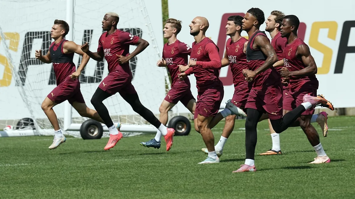 Galatasaray Kayserispor maçı hazırlıklarına başladı!