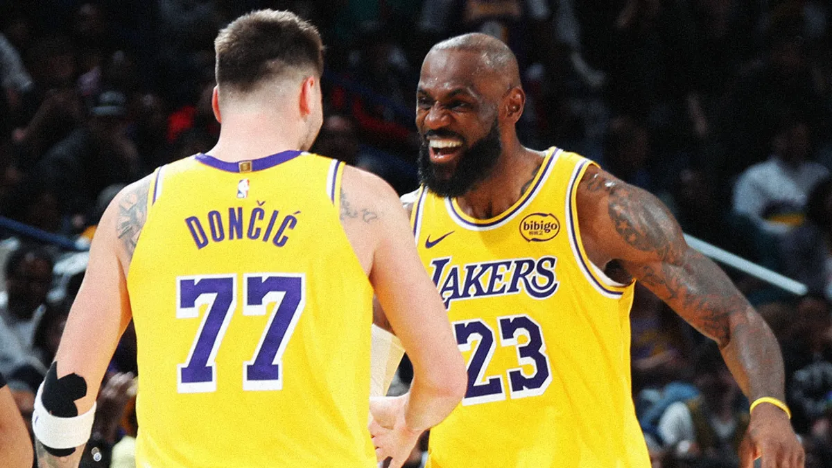 LeBron James ve Luka Doncic coştu Los Angeles Lakers kazandı!