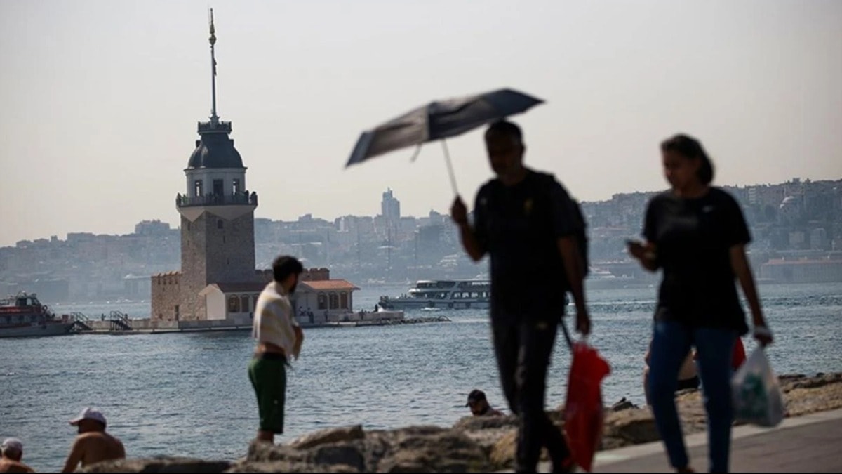 İstanbul'da nem oranı yüzde 90'ı zorladı!