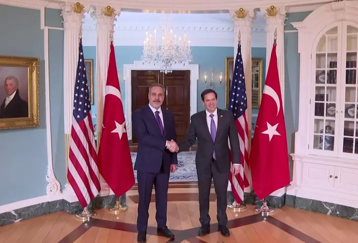 Bakan Fidan, ABD'li mevkidaşı Rubio ile bir araya geldi