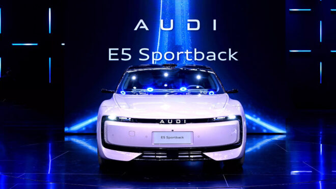 Audi, Çin’e özel ilk AUDI modelini görücüye çıkardı: “E5 Sportback”