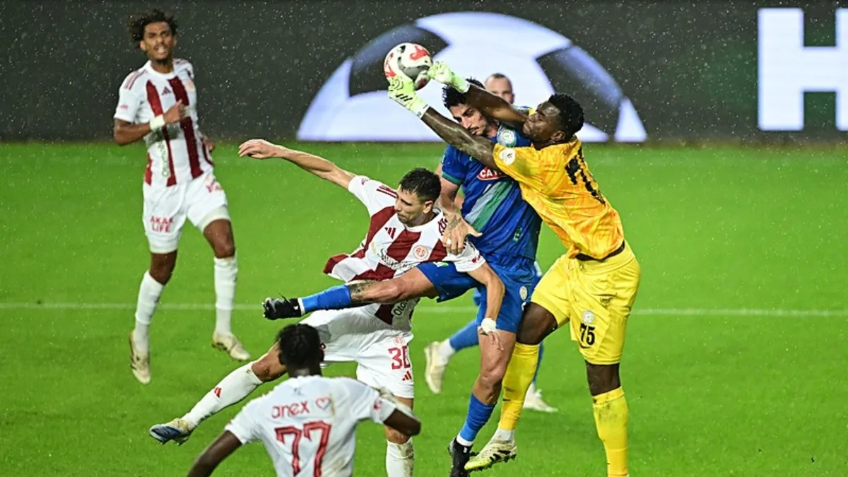 Hesap.com Antalyaspor 2-5 Çaykur Rizespor | MAÇ SONUCU-ÖZET