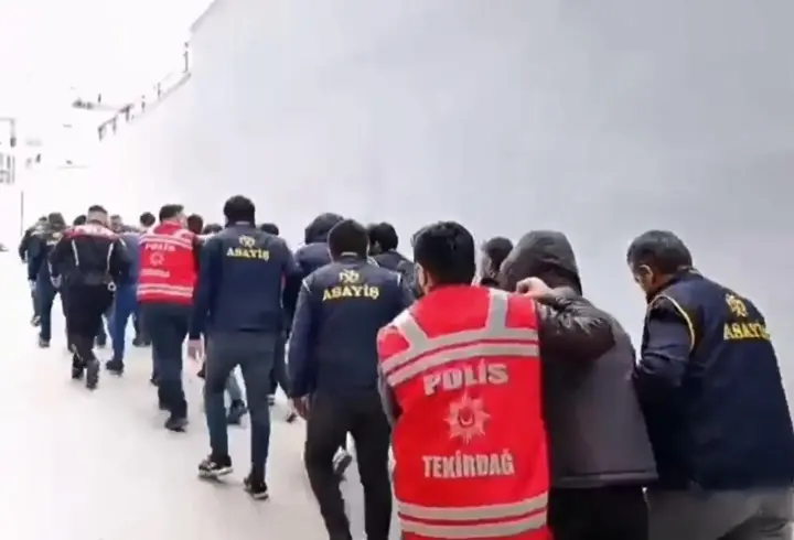 6 milyon TL'lik kablo hırsızlığına 7 tutuklama
