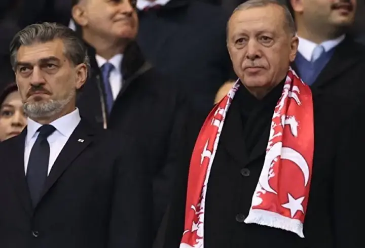 Cumhurbaşkanı Erdoğan'dan A Milli Takım'a destek