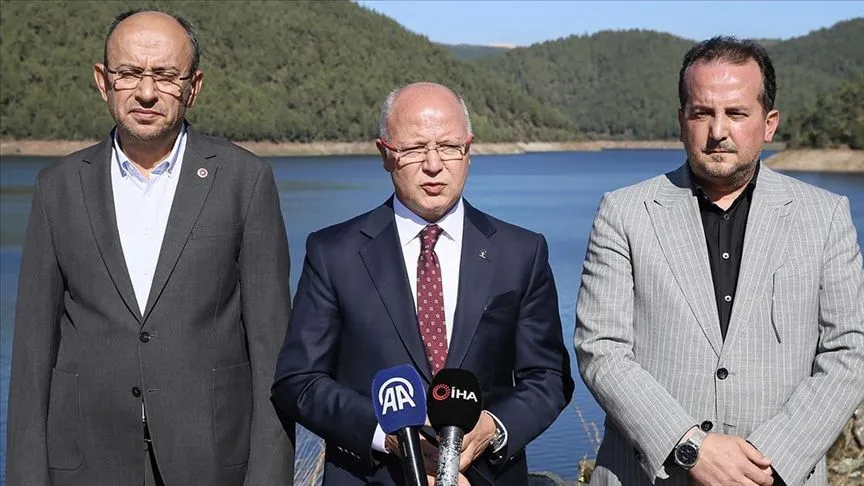 AK Parti Bursa İl Başkanı Gürkan, kentteki su kesintileriyle ilgili konuştu